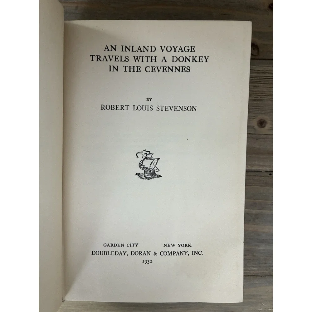 VTG 1932/1905 An Inland Voyage Travels With A Donkey